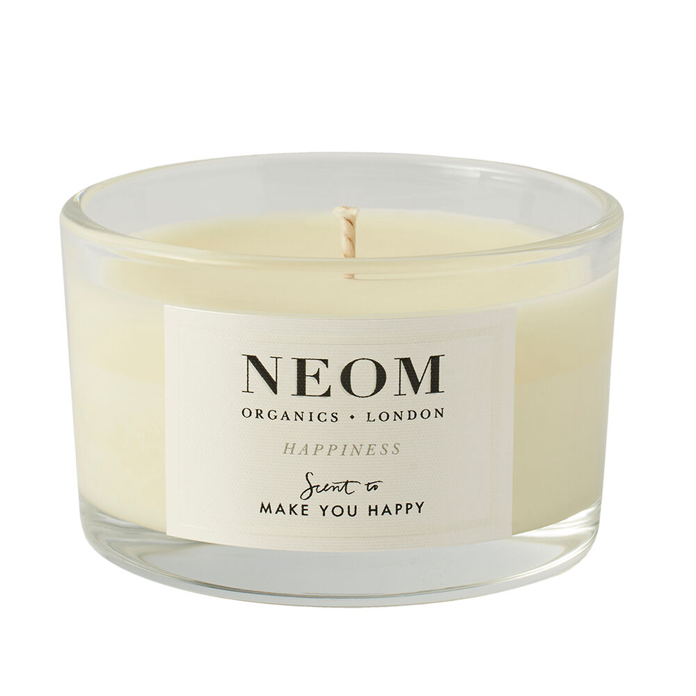 NEOM Happiness Scented Candle Travel 20hrs