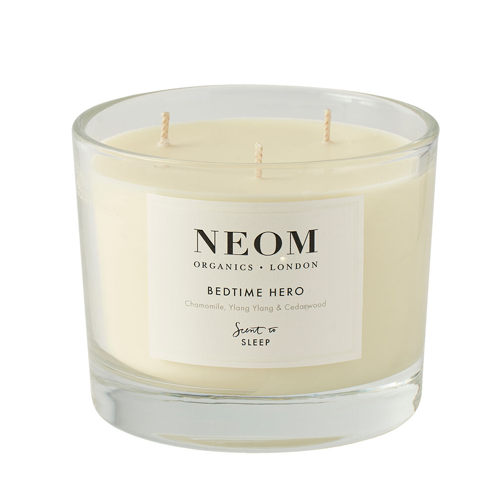 NEOM Bedtime Hero Scented Candle 3 Wick  50hrs