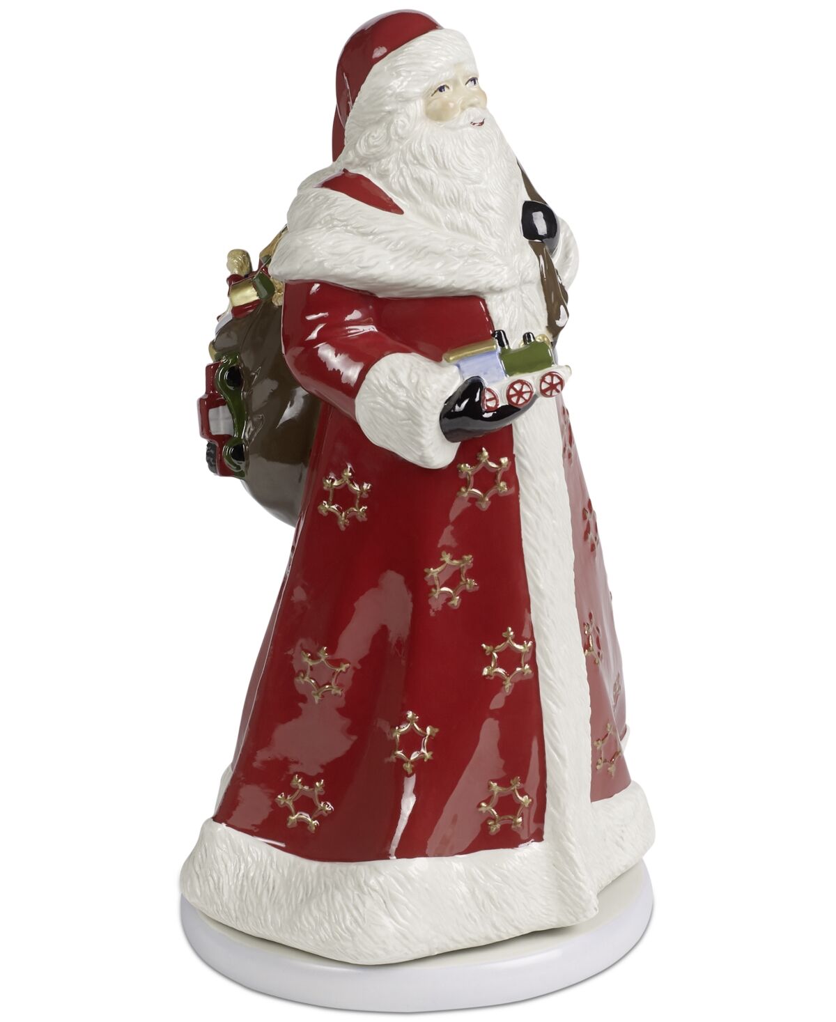 Villeroy & Boch Christmas Toy's Memory Musical Turning Santa - Multi