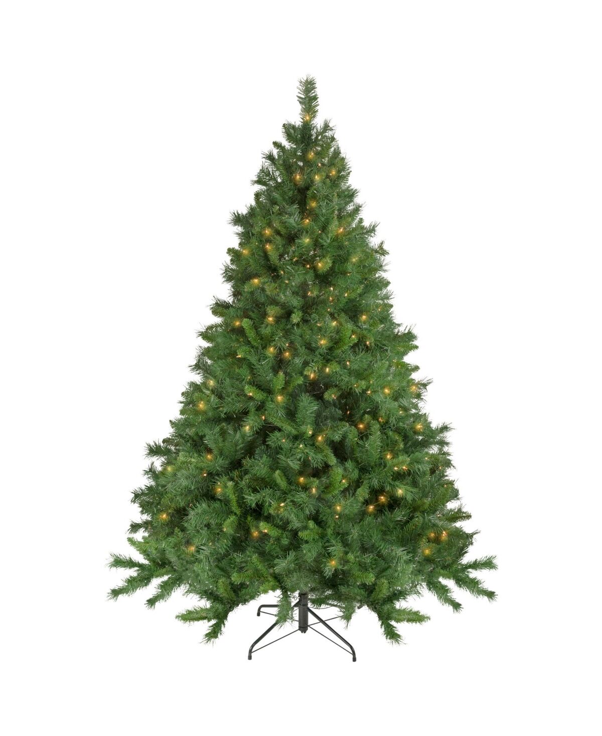 Northlight Pre- Lit Chatham Pine Artificial Christmas Tree With Clear Lights Set, 6.5' - Green