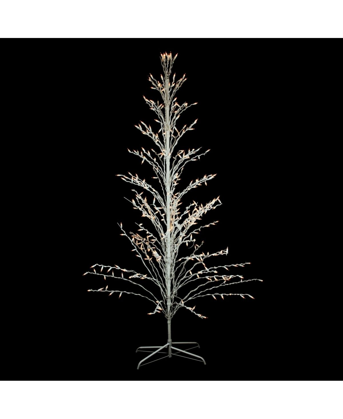 Northlight Christmas Cascade Twig Tree Outdoor Decoration - White