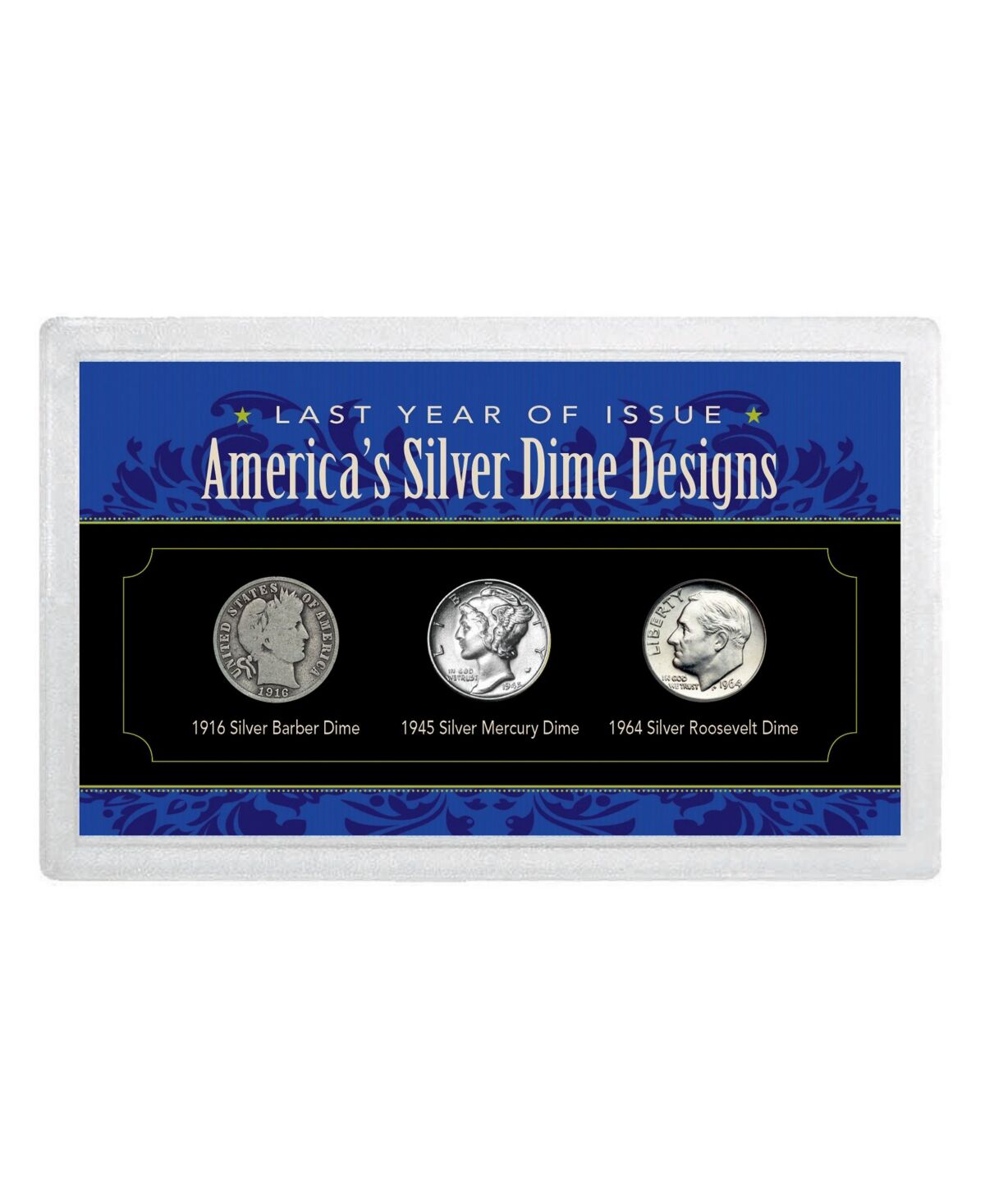 American Coin Treasures Last Year of Issue America's Silver Dimes - Multi