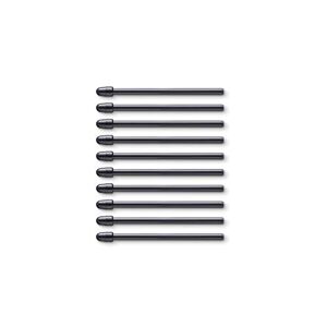 Wacom ACK22211 Set mit 10 Standard-Spitzen für Pro Pen 2, Schwarz