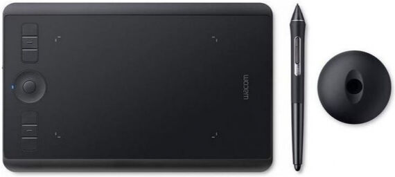 Wacom Intuos Pro S - Grafiktablet - Schwarz