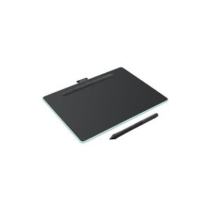 Wacom Intuos Creative Pen Medium - Digitizer - 21.6 x 13.5 cm - elektromagnetisk - 4 knapper - trådløs, kabling - USB, Bluetooth - pistaciegrøn