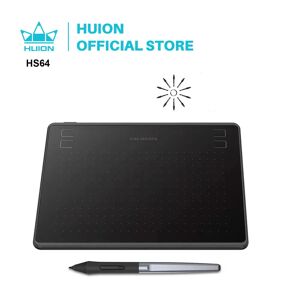 HUION ? Tablette graphique pour dessin digital sans batterie  avec stylet  modele HS64  6x4 pouces