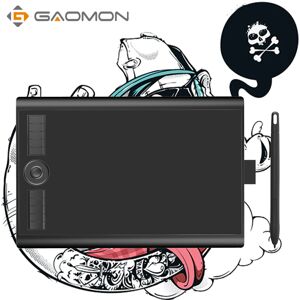 GAOMON M10K -Tablette Graphique 10 x 6.25 Pouces avec Stylet Passif et 8192 Niveaux de Pression
