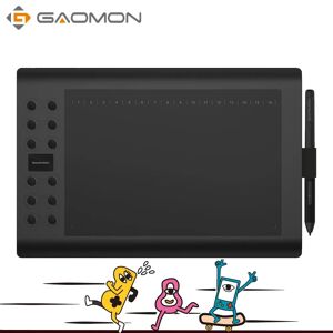 GAOMON – tablette graphique M106K PRO pour dessin  10 pouces  avec stylet artistique inclinable