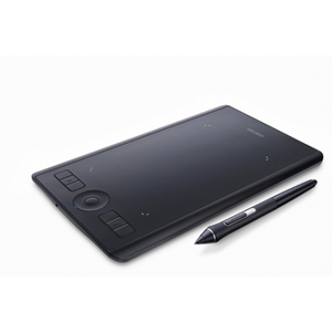 Wacom Tablette graphique a stylet Bluetooth - Stylet Pro Pen 2 - Saisie Multi-Touch - Surface ative 160x100mm - 8192 niveaux de pression - Noire - Port USB/USB C - Windows/Mac - Publicité