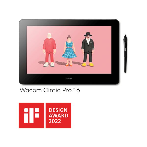 wacom tavoletta grafica  cintiq pro 16