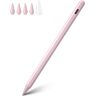 DARLYOR Stylus Pen voor iPad 2018-2022,  iPad Pen 8e generatie met palm-afwijzing, kantelgevoelig, magnetische stylus pen voor iPad 6/7/8/9/10/Air 3./4./5./ Mini 5./6./Pro 11/Pro12.9 roze