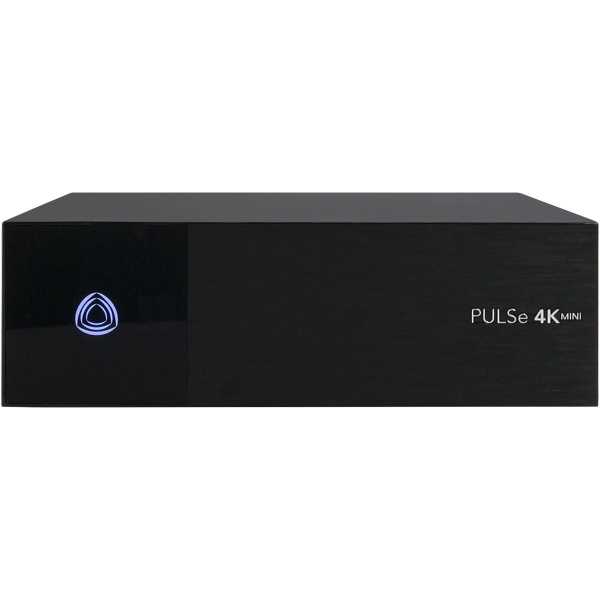 AB-COM AB PULSe 4K Mini UHD Sat-Receiver (1xDVB-S2X, Linux E2, H.265, CI, LAN, schwarz)