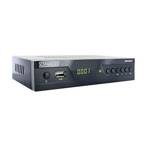 Schwaiger Satelliten-Receiver DSR500HD Full HD (DVB-S2) Free to Air