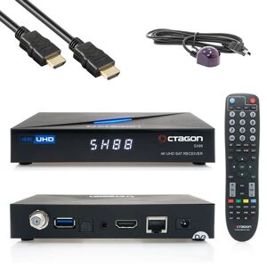 OCTAGON SX88 4K UHD S2+IP Multistream SAT Receiver + 150 Mbits Wifi Stick