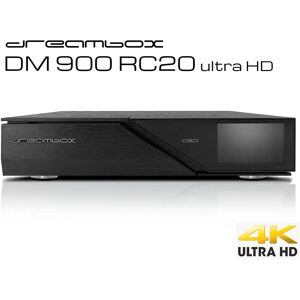 Dreambox DM900 RC20 UHD 4K  1x Dual DVB-S2X MS Tuner 500 GB HDD E2 Linux PVR Receiver