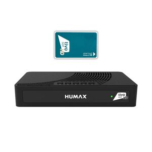 Humax Tivumax LT HD-3801S2 Full HD DVB-S2 Sat Receiver mit aktiver Tivusat HD Karte