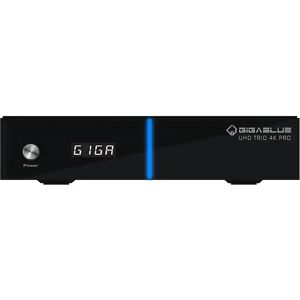 GigaBlue UHD Trio 4K PRO E2 Linux Receiver 1x DVB-S2X, 1x DVB-C/T2, 1200Mbps WiFi, Bluetooth