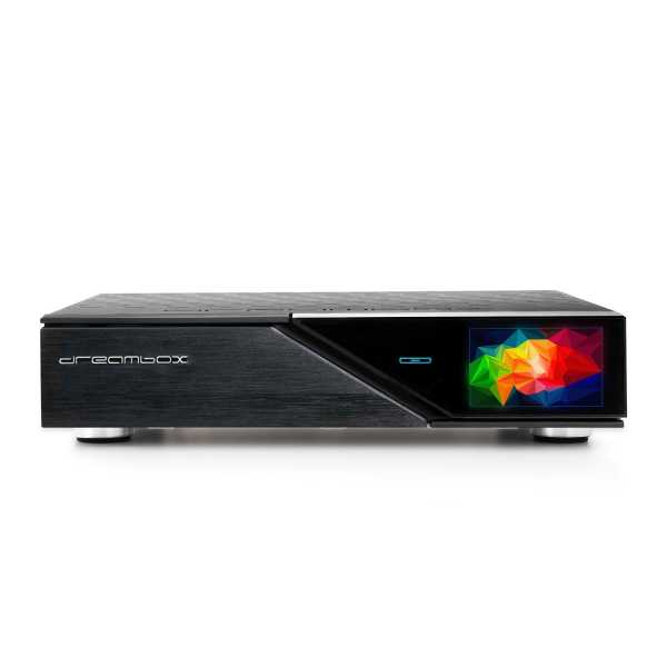 DreamBox DM920 UHD 4K 2160p E2 Linux HbbTV PVR Receiver Schwarz 1x DVB-C/T2 Dual 4TB