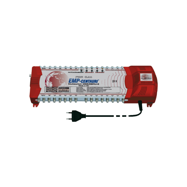EMP Centauri Profi-Line Multischalter MS 5/28 PIU-6 für 1 Satellit 28 Teilnehmer