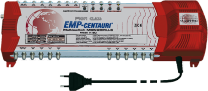 EMP Centauri Profi-Line Multischalter MS 5/20 PIU-6 für 1 Satellit 20 Teilnehmer