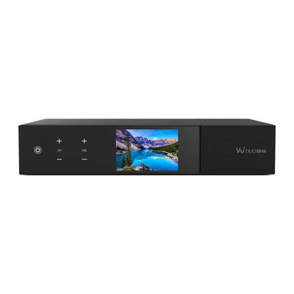 VU+ Duo 4K SE PVR ready Linux Receiver UHD 2160p 1x DVB-T2 Dual 1TB