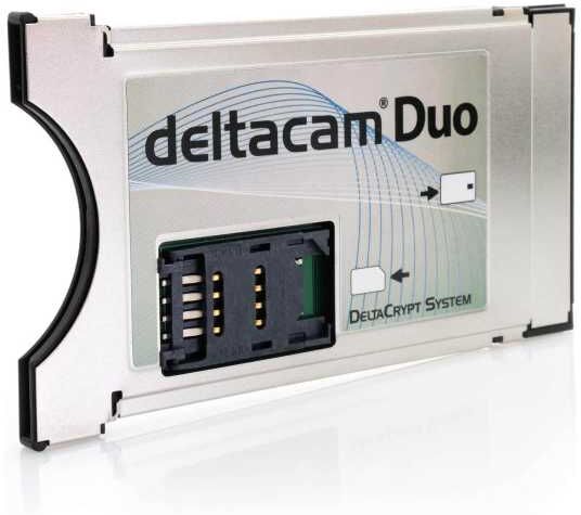 Deltacam Duo Twin CI Modul mit DeltaCrypt-Verschlüsselung 3.0 - Neue Hardware