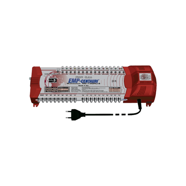 EMP Centauri Profi-Line Multischalter MS 17/20 PIU-6 für 4 Satelliten 20 Teilnehmer