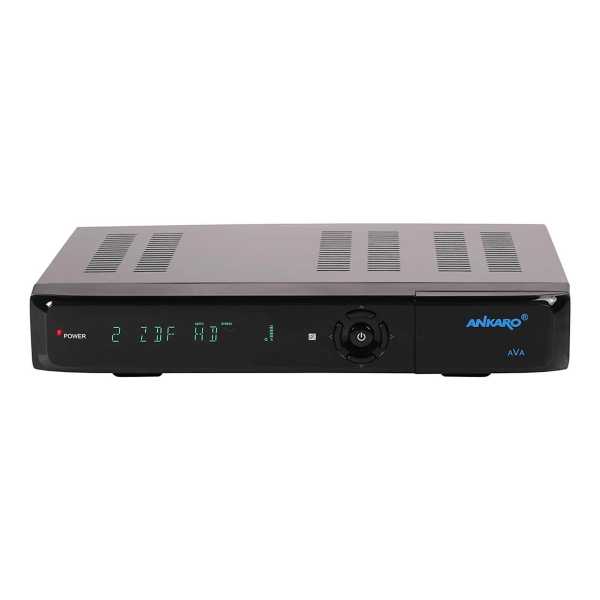Ankaro AVA Digitaler 4K UHD 2160p Multistream 3D HDR10 USB HDMI DVB-S2X Satelliten Receiver