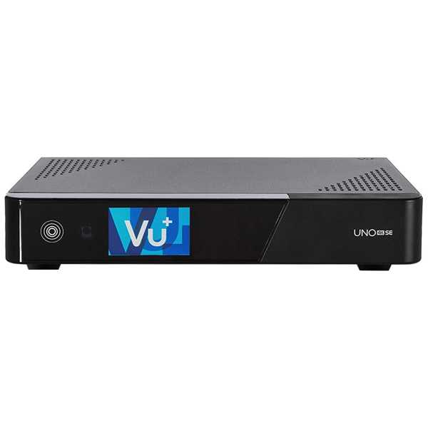 VU+ Uno 4K SE 1x DVB-S2X FBC Twin Tuner Linux UHD 2160p Receiver 500GB