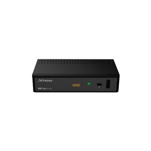 Strong   SRT 8215 - TV Tuner - DVB-T2 - Free-to-Air - Sort