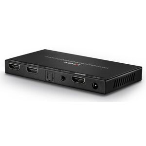 Lindy 18g 4k Hdmi Splitter Med Lyd & Nedskalering - 2 Vejs