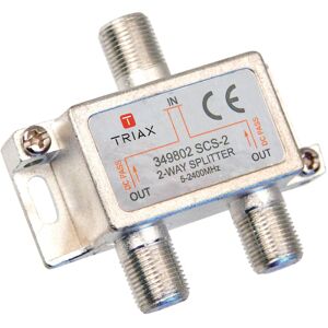 Triax Antennefordeler - 5 Mhz Til 2500 Mhz - Hf Tæt - 2 Vejs