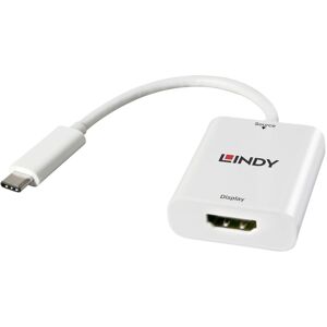 Lindy Usb-C Hdmi Adapter - 4k - 30hz - Hvid