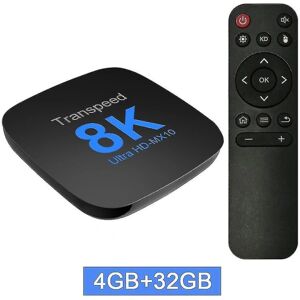 Transpeed Android 13 Tv Box Dual Wifi Support 8k Video Bt5.0+ Rk3528 4k 3d Voice Media Player Set Top Box