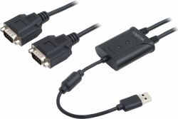 LogiLink - USB 2.0 til 2 x Seriel RS232 konverter TILBUD NU into