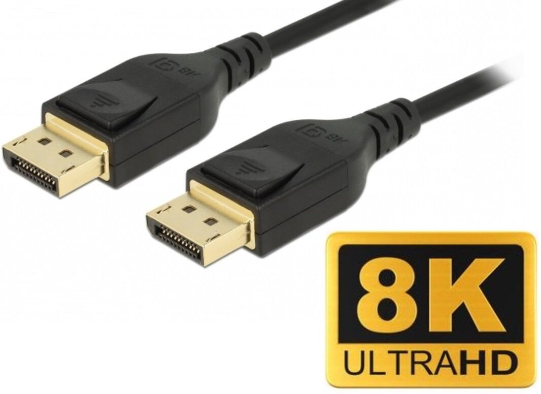 Delock Displayport 1.4 Kabel - 8k - 60hz - 2 M