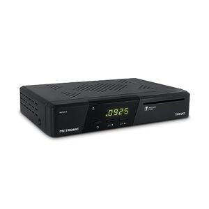 Metronic 441624 - Zapbox HD-SH.1 Receptor TDT DVB-T2 HEVC, función PVR,  Tomas USB, HDMI, SPDIF, RJ45, Mando a Distancia, Negro