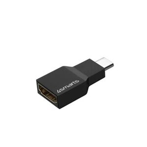 4Smarts Adaptateur Vidéo USB-C Mâle vers HDMI Femelle Résolution 4K Picco Noir - Publicité