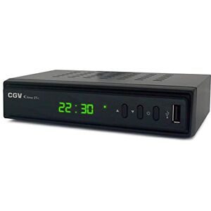 CGV etimo 2T-C Recepteur/enregisteur TNT HD Double Tuner NOIR - Publicité