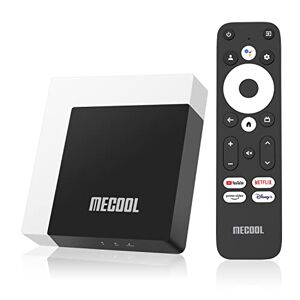 mecool Android TV Box  KM7 Plus 2G+16G avec Netflix Certifié 4K Streaming Media Player Certifié Assistant Vocal Google Prime Vidéo WiFi 5 Dual Band - Publicité