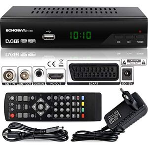 hd-line 2910 S DVB-T/T2 Decodeur TNT Full HD [1920 x 1080] HDMI MPEG-4 AVC MPEG-2 MP 1080i 1080P Standard Péritel Installation Facile HEVC H.264 H.265 TNT Terrestrial - Publicité