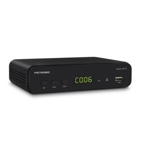 Non communiqué Metronic 441658 Décodeur TNT Zapbox HD-A2 avec afficheur et port USB noir - Publicité