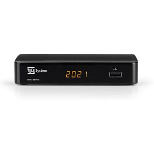 TELE System FACILE DVB-T2 HEVC /02 Cavo Full HD Nero