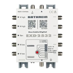 Kathrein EXD 2532 multinterruttore satellitare 5 ingressi 32 uscite [20510105]