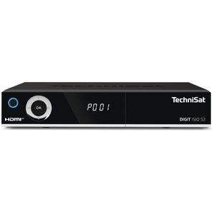 TechniSat Set-top box TV  Digit Isio S3 Cavo, Ethernet (RJ-45), Satellite Full HD Nero [0000/4766]