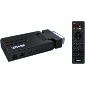 Tecnomat DECODER ZEPHIR RETRO SCART H265 HEVC RISOLUZIONE 1080p INGRESSO SCART HDMI