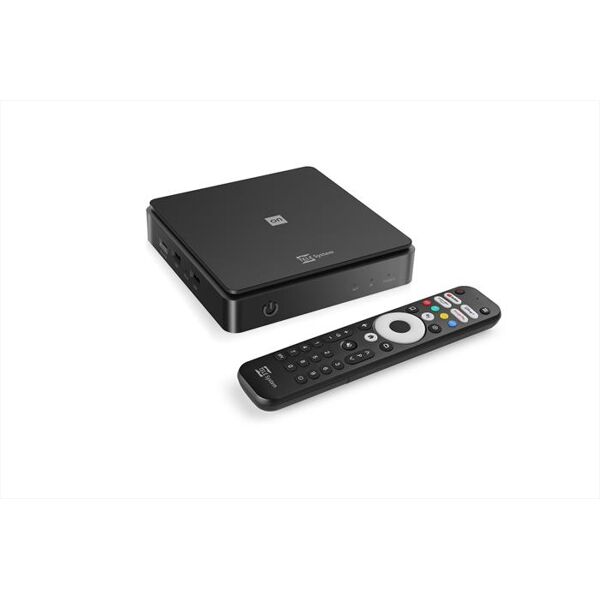 telesystem ricevitore digitale on t2 hd androidtv 11, wi.fi-black