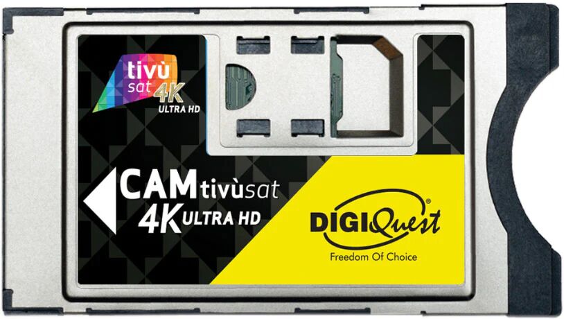 Digiquest Cam Tivùsat 4K Ultra HD Modulo di accesso condizionato (CAM)