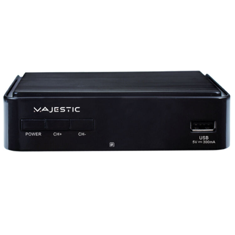 Majestic Digitale terrestre New DEC-665 HD USB Terrestre Nero