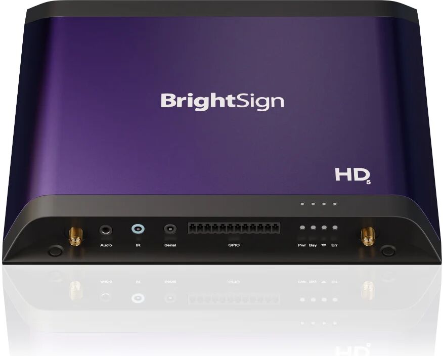 BrightSign HD225 lettore multimediale Nero, Viola 4K Ultra HD [HD225]